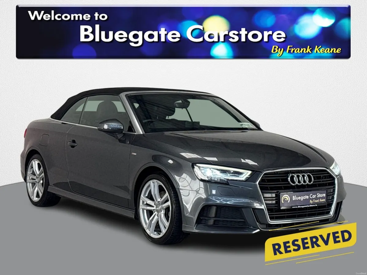 Audi A3 CABRIOLET CAB 1.5 TFSI 150HP S LINE 2DR**S - Image 1