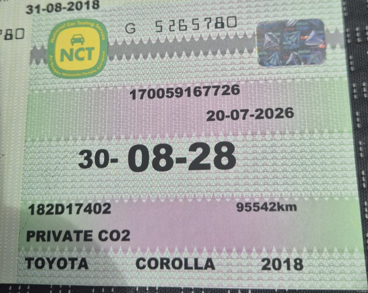 Toyota Corolla 2018 1.3 LUNA 4dr *IRISH CAR* - Image 3