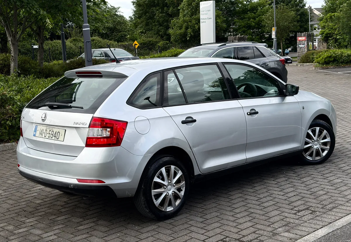Skoda Rapid 2014 Automatic 1.6 TDI new nct 2/27 - Image 5