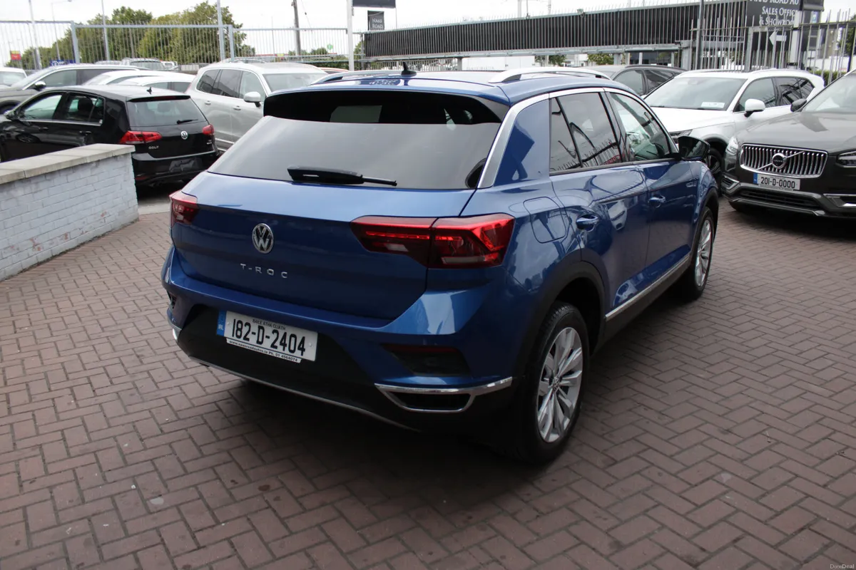 2018 VOLKSWAGEN T-ROC  1.5TSI 150BHP SPORT DSG - Image 4