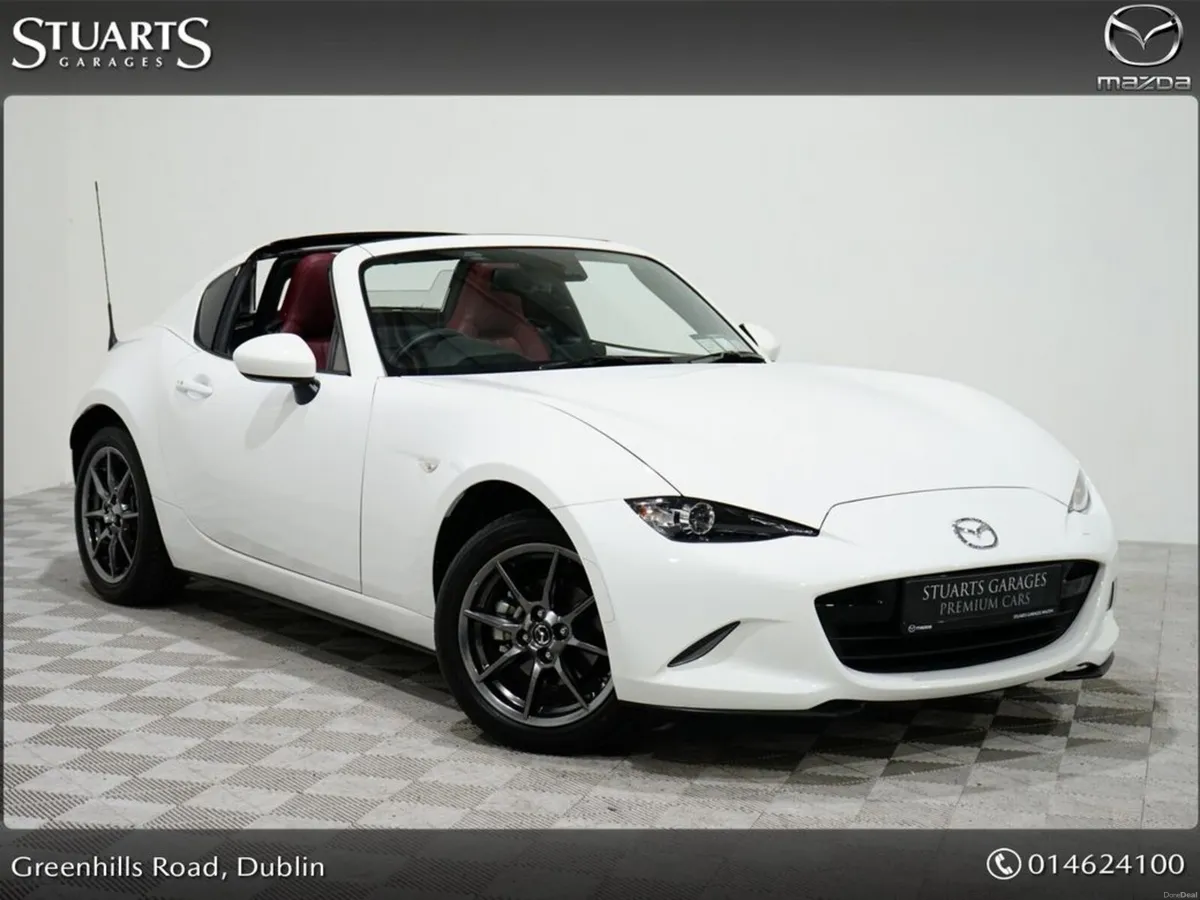 Mazda MX-5 1.5 RF GT. HARDTOP IN SNOWFLAKE WHITE W - Image 1