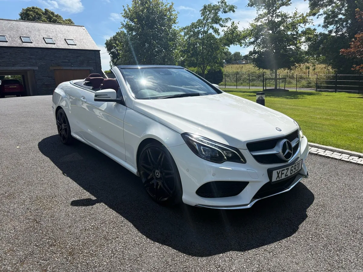 Mercedes E250d AMG Line Premium Cabriolet - Image 1