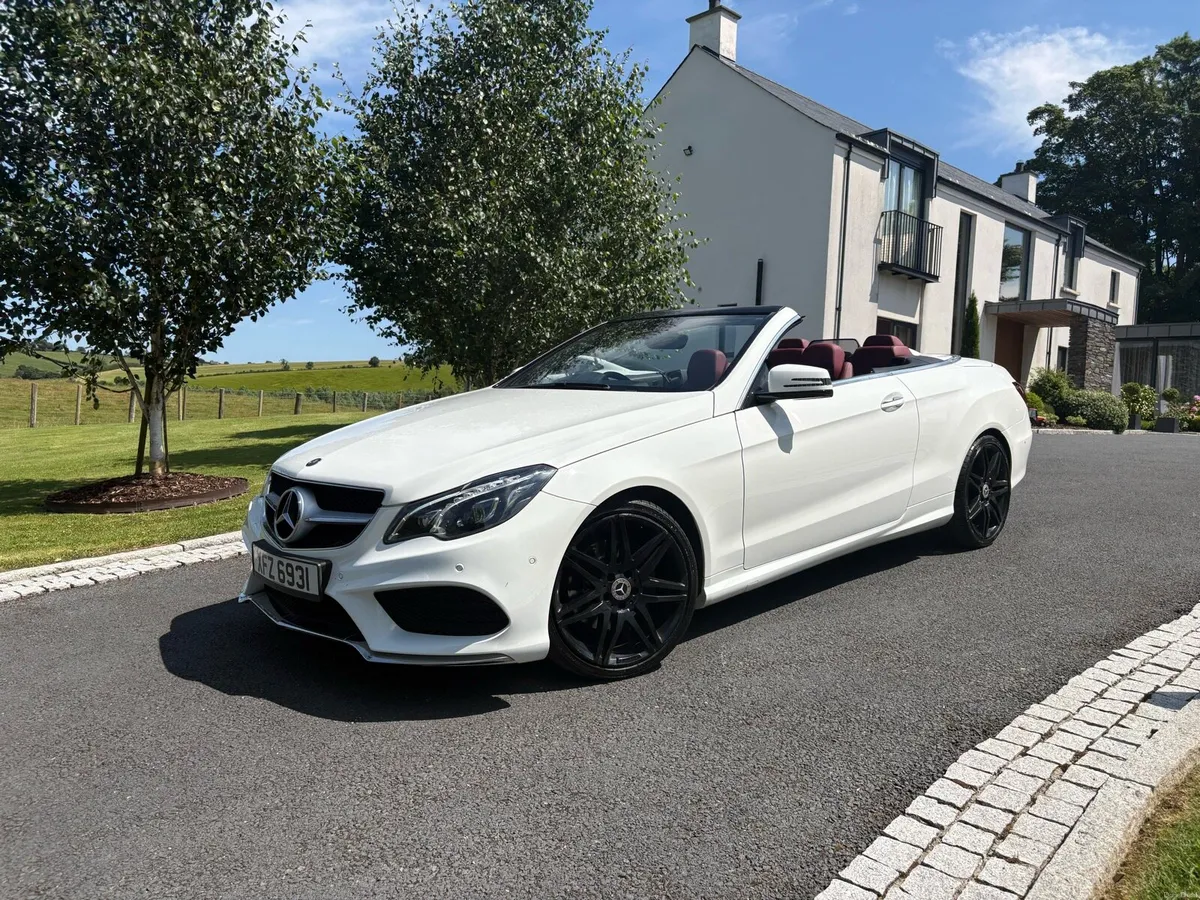 Mercedes E250d AMG Line Premium Cabriolet - Image 3