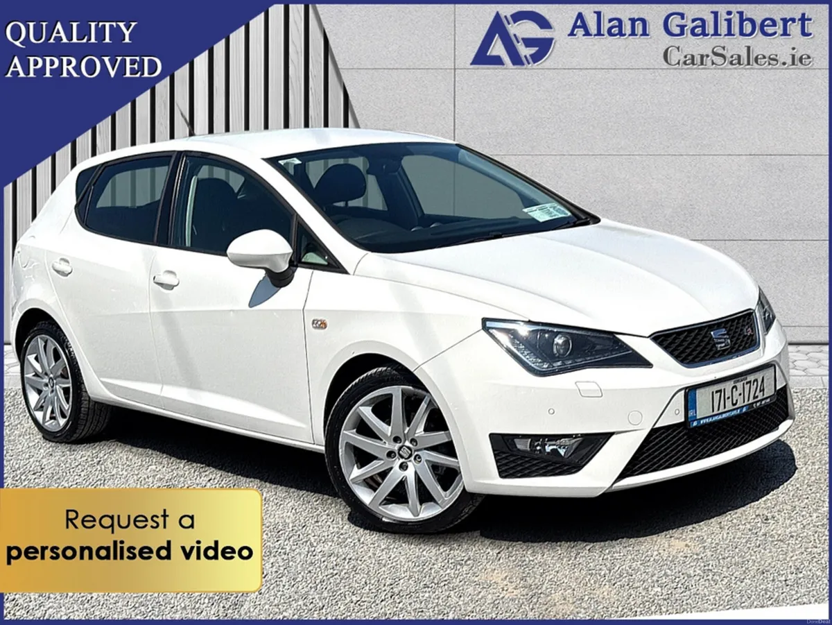 SEAT Ibiza 1.2 Petrol FR Model Top Spec & Tiny Kms - Image 1