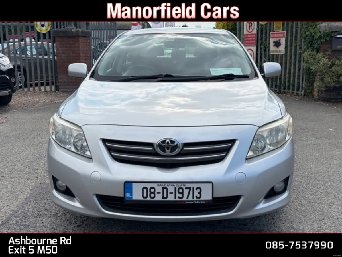 2008 Toyota Corolla Luna 1.4 Petrol Saloon - Image 3