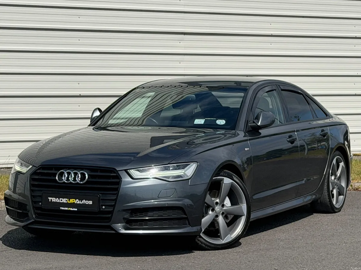Audi A6 Black ULTRA 190 Sline Auto - Image 1
