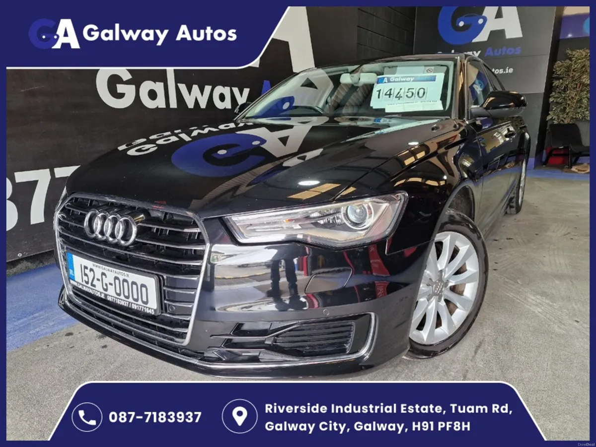 Audi A6 AUTOMATIC-LOW MILEAGE--SAT NAV, PARKING SE - Image 1