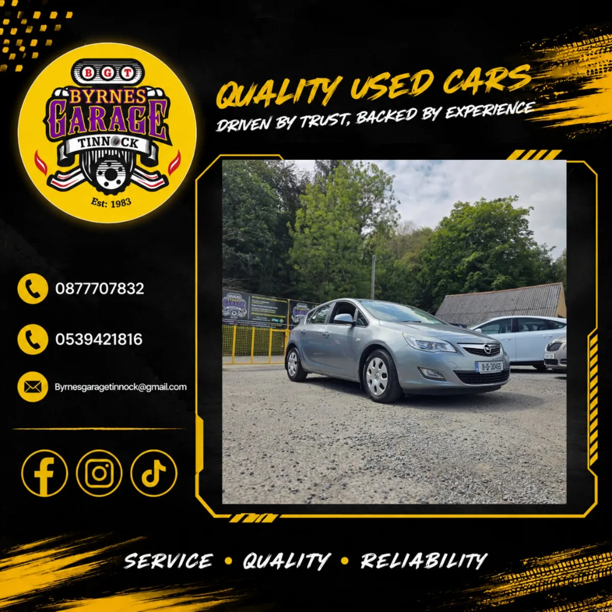 Lovely Original Opel Astra NCT Warranty - Image 1