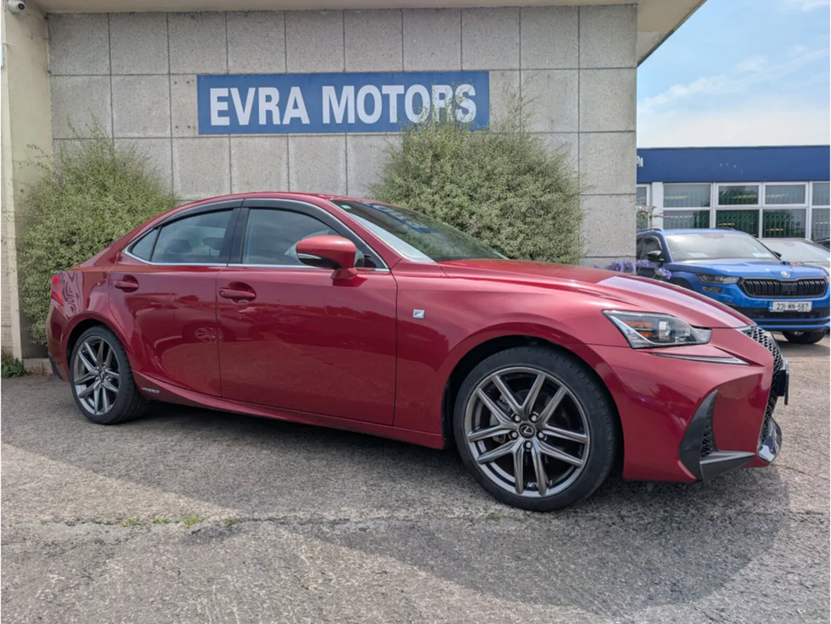 Lexus IS F SPORT AUTOMATIC HYBRID 2.5 PETROL //LOW - Image 3