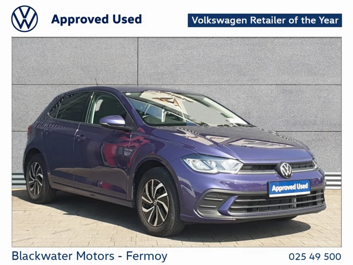 Volkswagen Polo 1.0TSI 95BHP 5DR ACTIVE EDITION AU - Image 1