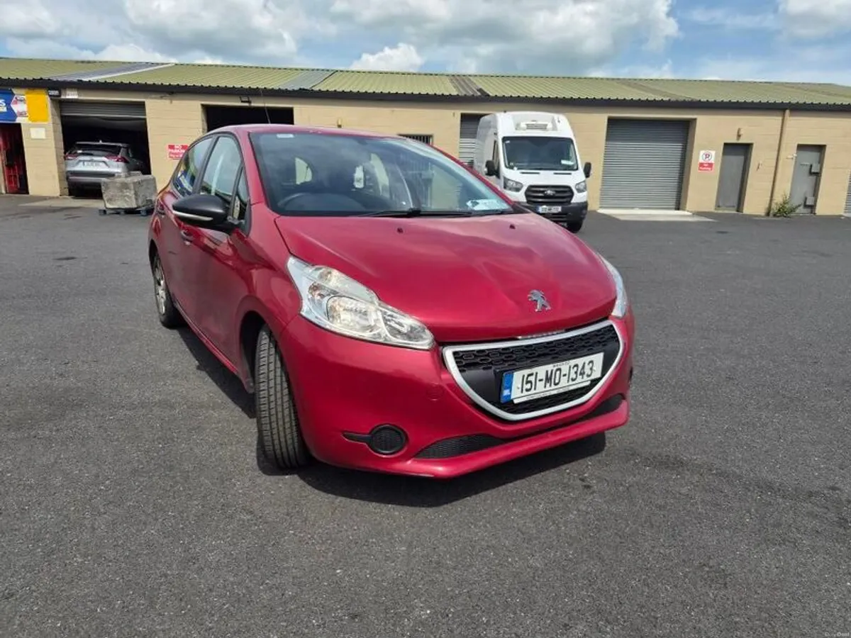 Peugeot 208 2015 1.4 Diesel Red New NCT  and Taxed - Image 1