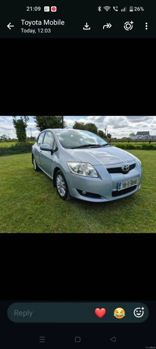 Toyota Auris Luna 1.4 petrol **NCT 09-2027** - Image 1