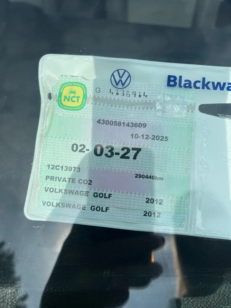 Volkswagen Golf 2012 - Image 3