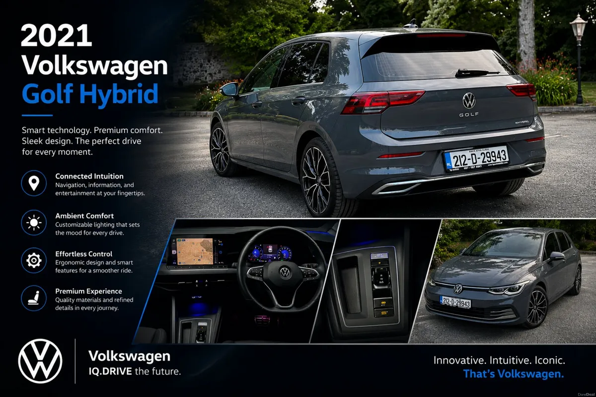 2021 Volkswagen Golf 1.4 TSI 204HP AUTO PHEV STYLE - Image 1