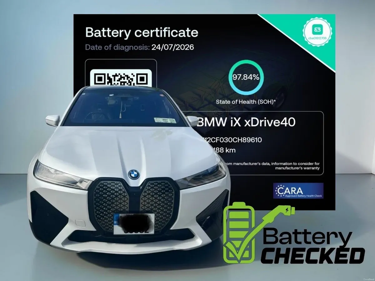 BMW iX xDrive40 Sport 2022 | SOH 98% - Image 1