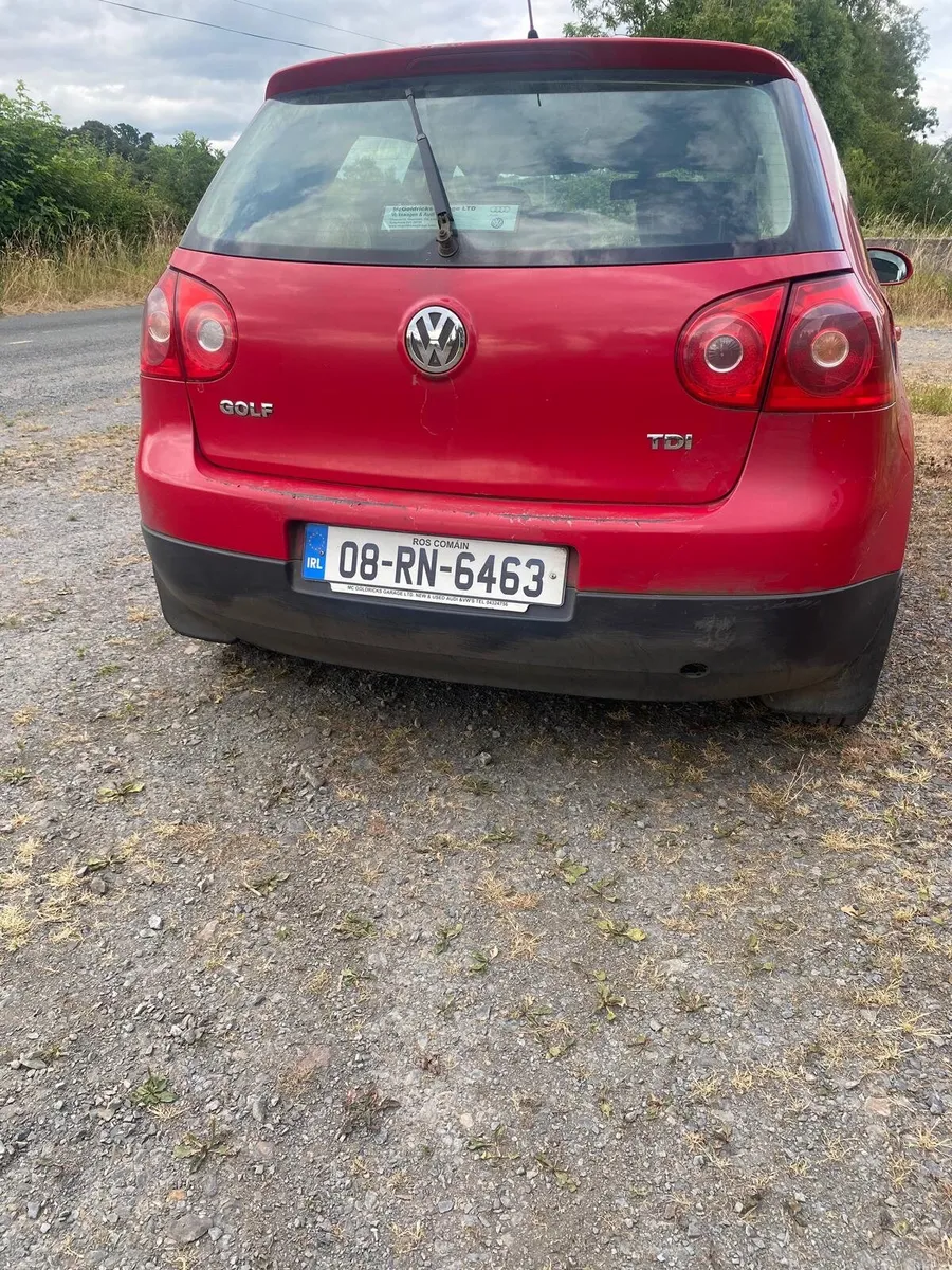 2008 RED VW GOLF - Image 2