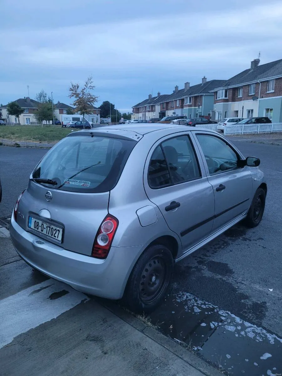 Nissan Micra 2008 NCT & Tax - Image 3
