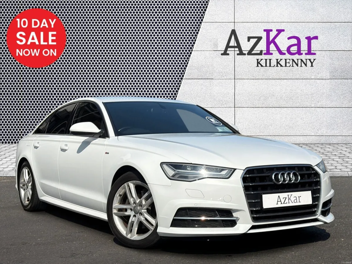 Audi A6 2017 S-LINE ULTRA 2.0TDI 190BHP SALOON €95 - Image 1