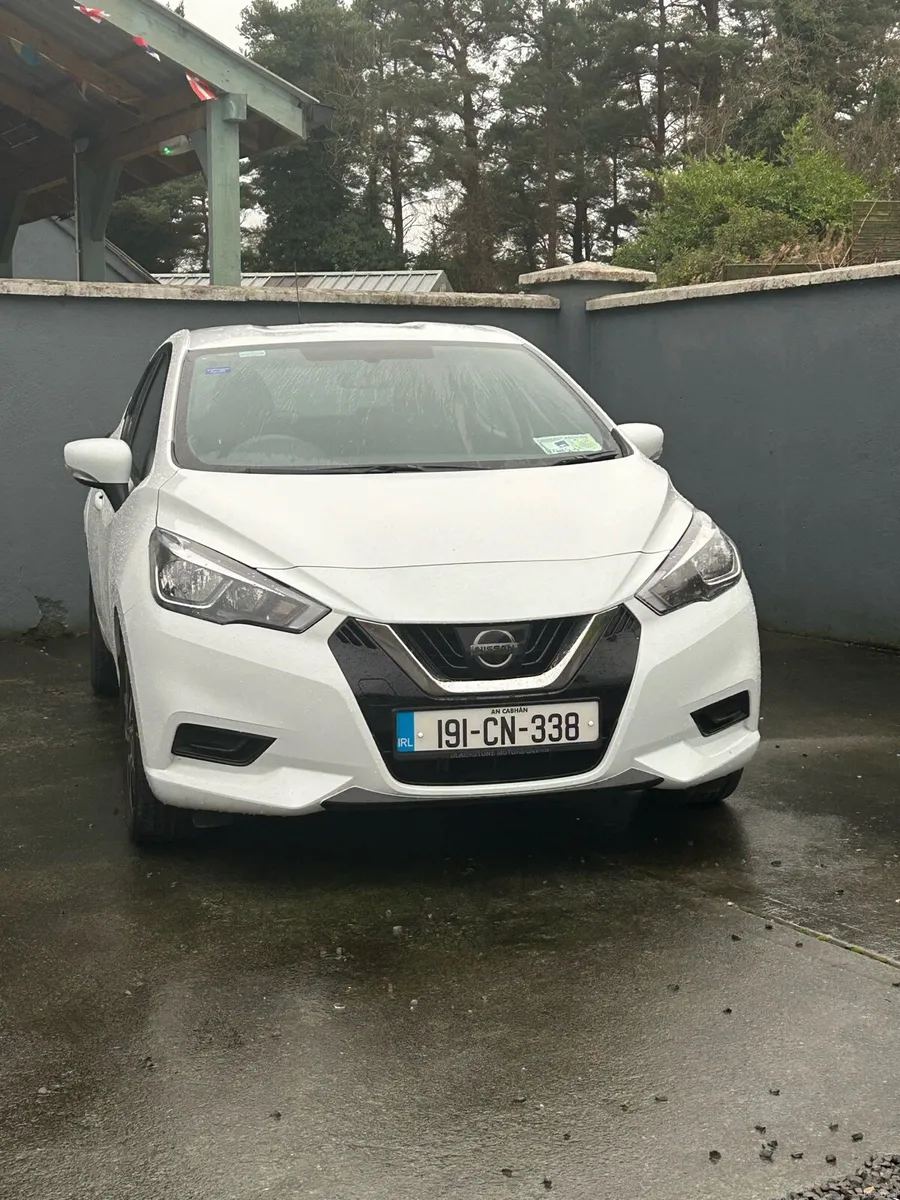White Nissan Micra - Image 1