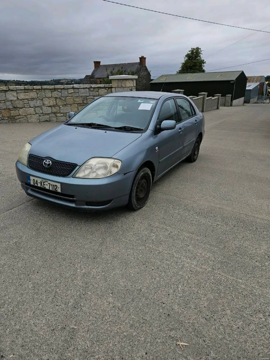 04 toyota corolla 1.4  nct 10/26  full years tax - Image 2