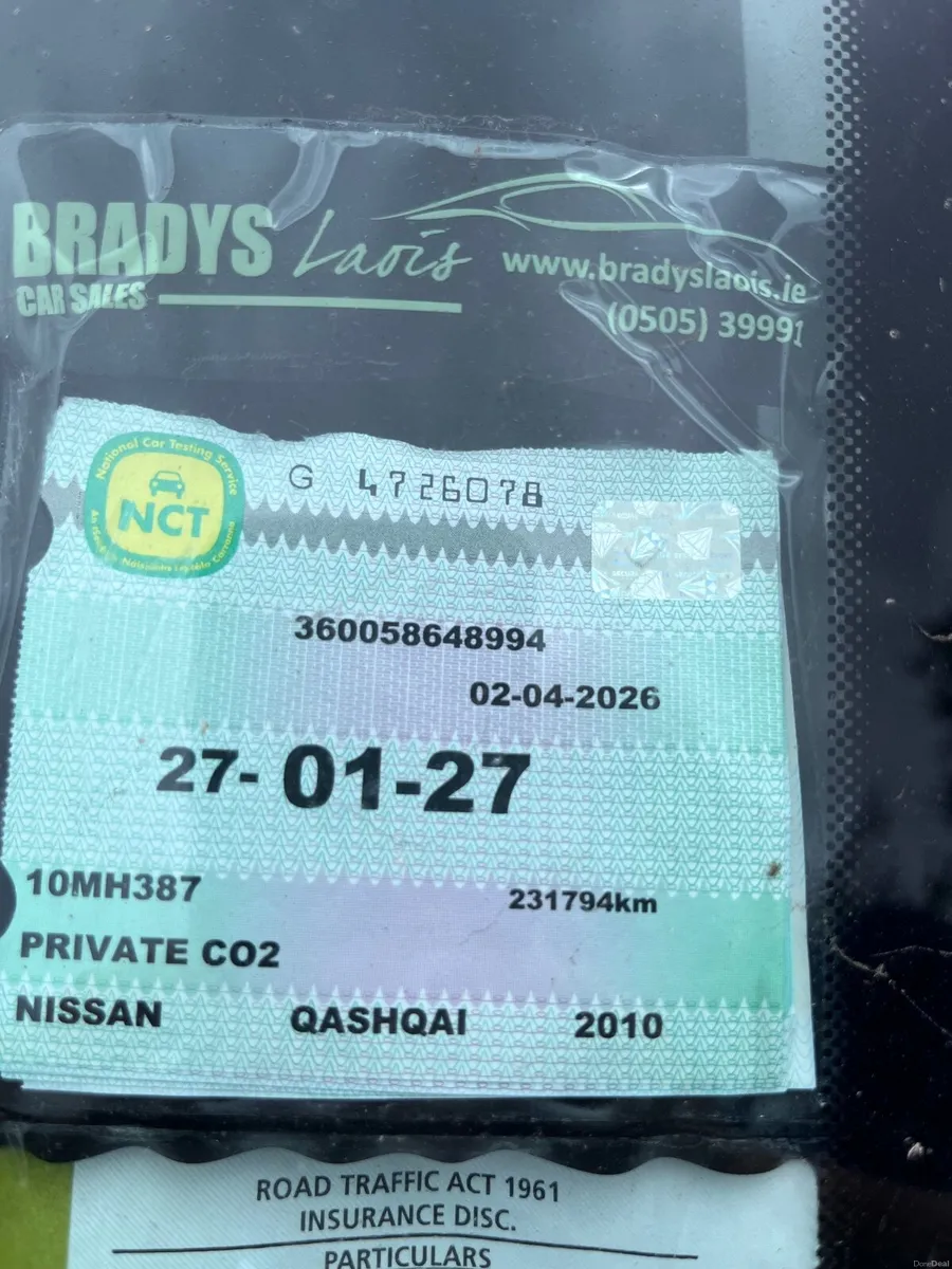 Nissan Qashqai 2010 - Image 3