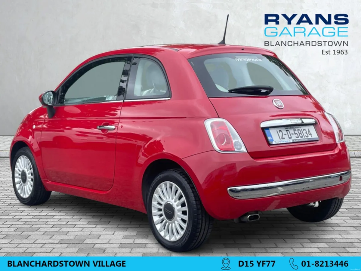 Fiat 500 1.2 LOUNGE 69BHP 3DR - Image 5
