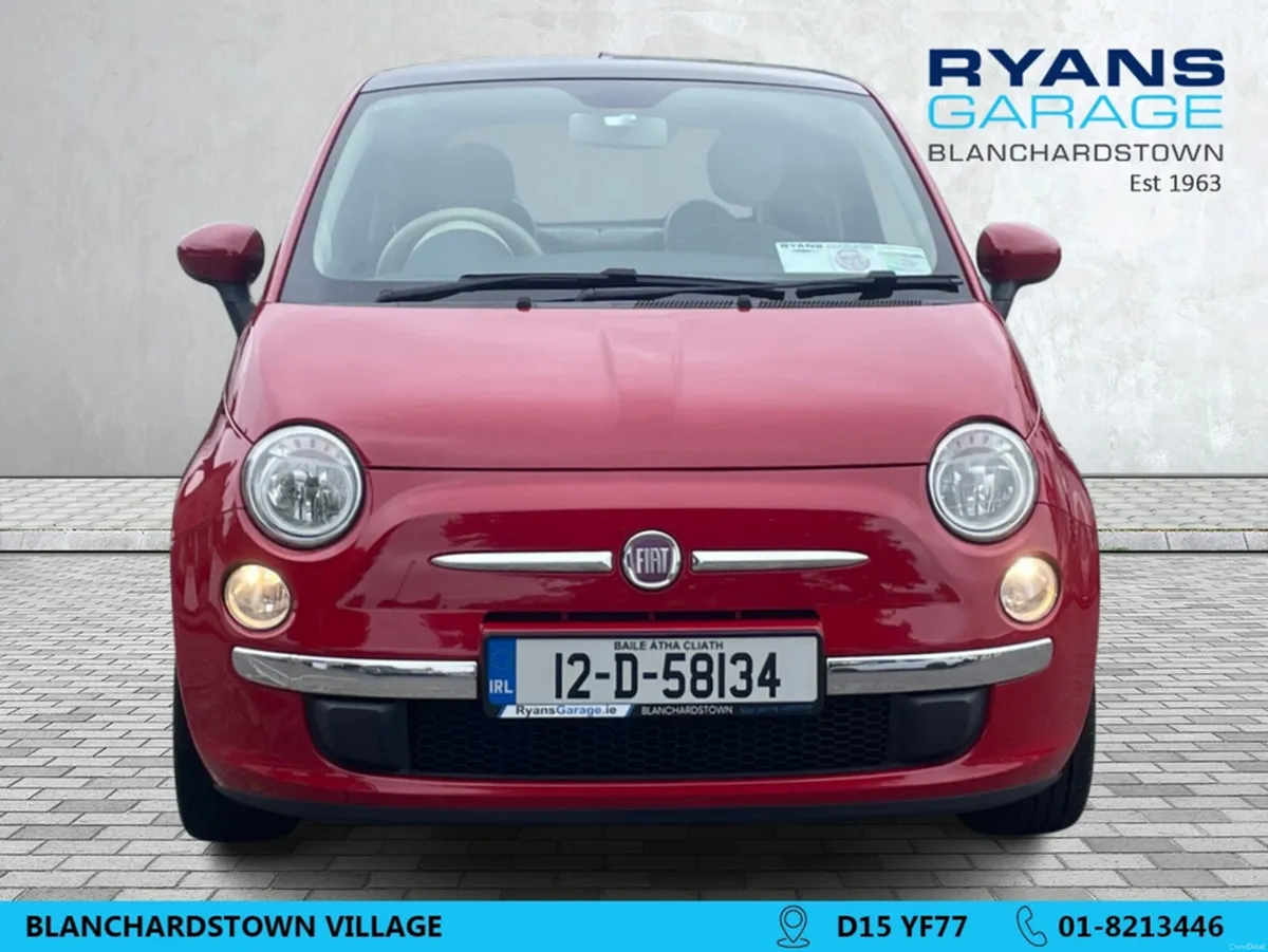 Fiat 500 1.2 LOUNGE 69BHP 3DR - Image 2