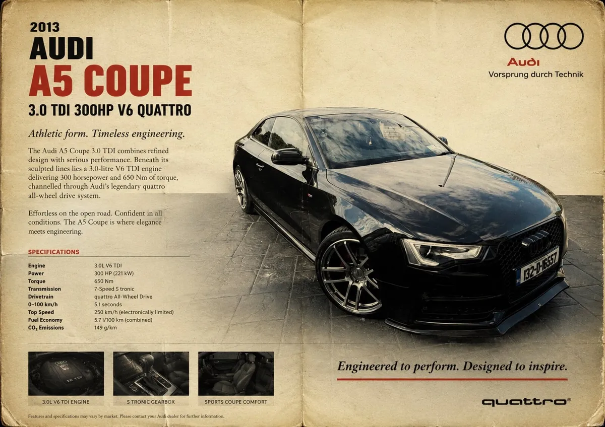Audi A5 3.0 V6 Quattro - Image 1