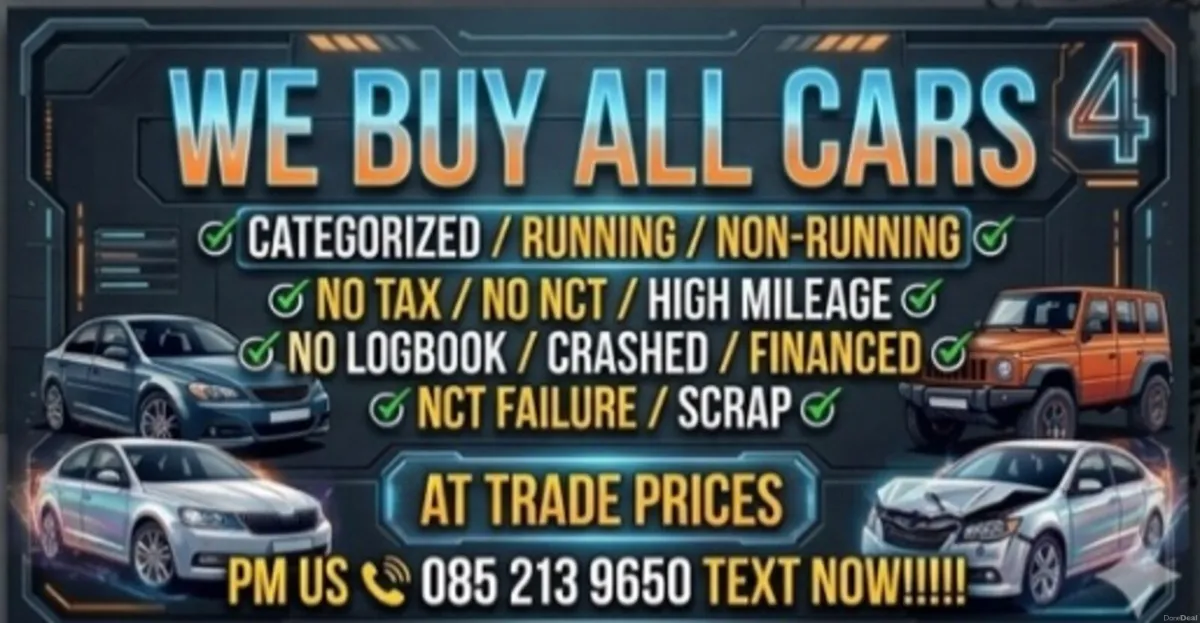 We Buy cars - Image 1