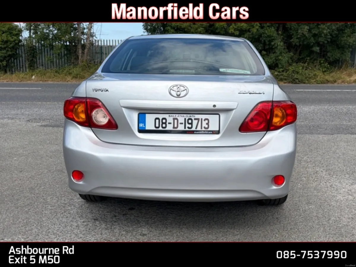 2008 Toyota Corolla Luna 1.4 Petrol Saloon - Image 5