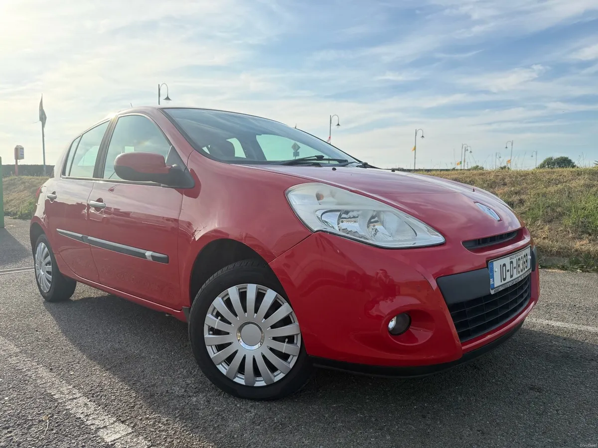 2010 RENAULT CLIO 1.0 NEW NCT 08/27 PETROL - Image 1