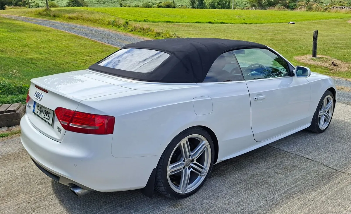 Audi A5 2012 Quattro S-Line Convertible Auto - Image 5