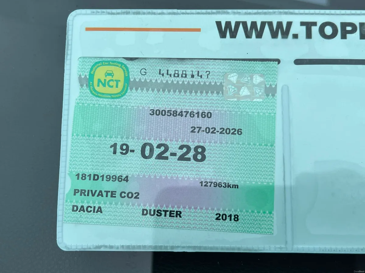 Dacia Duster 2018//NEW NCT//SERVICED//IMMACULATE// - Image 2