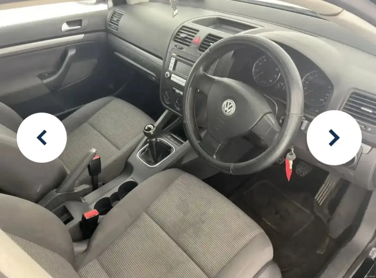 2009 VW Jetta 1.6 petrol in black NCT 01/27 - Image 6