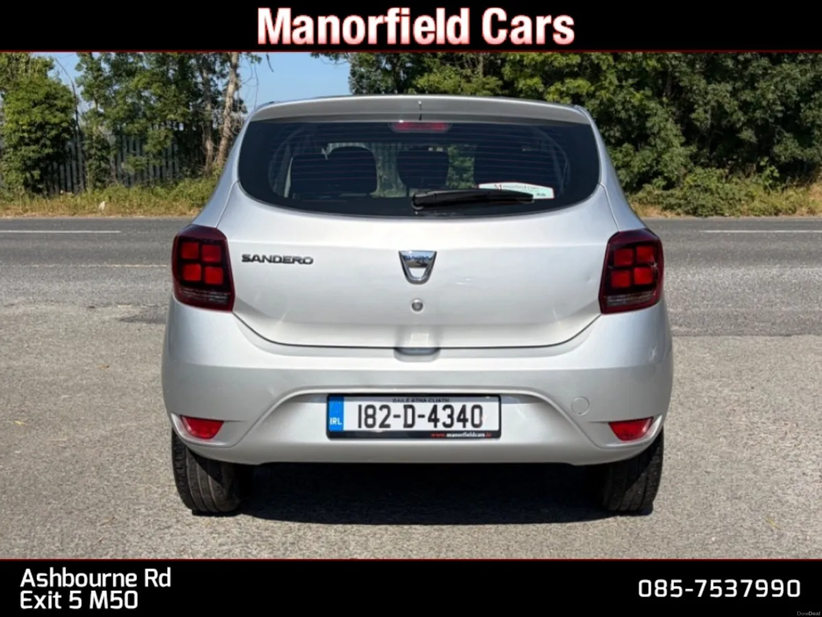 2018 182 Dacia Sandero Alternative 1.0 Petrol - Image 5