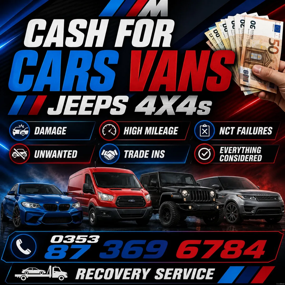 All Cars Vans jeeps we buy ! - Image 1