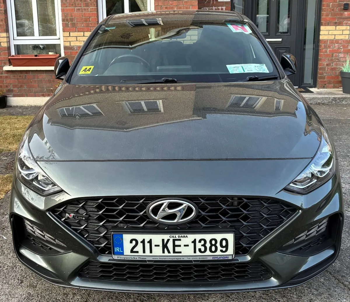 Hyundai i30 N Line Petrol Amazon Grey Low KMS - Image 1