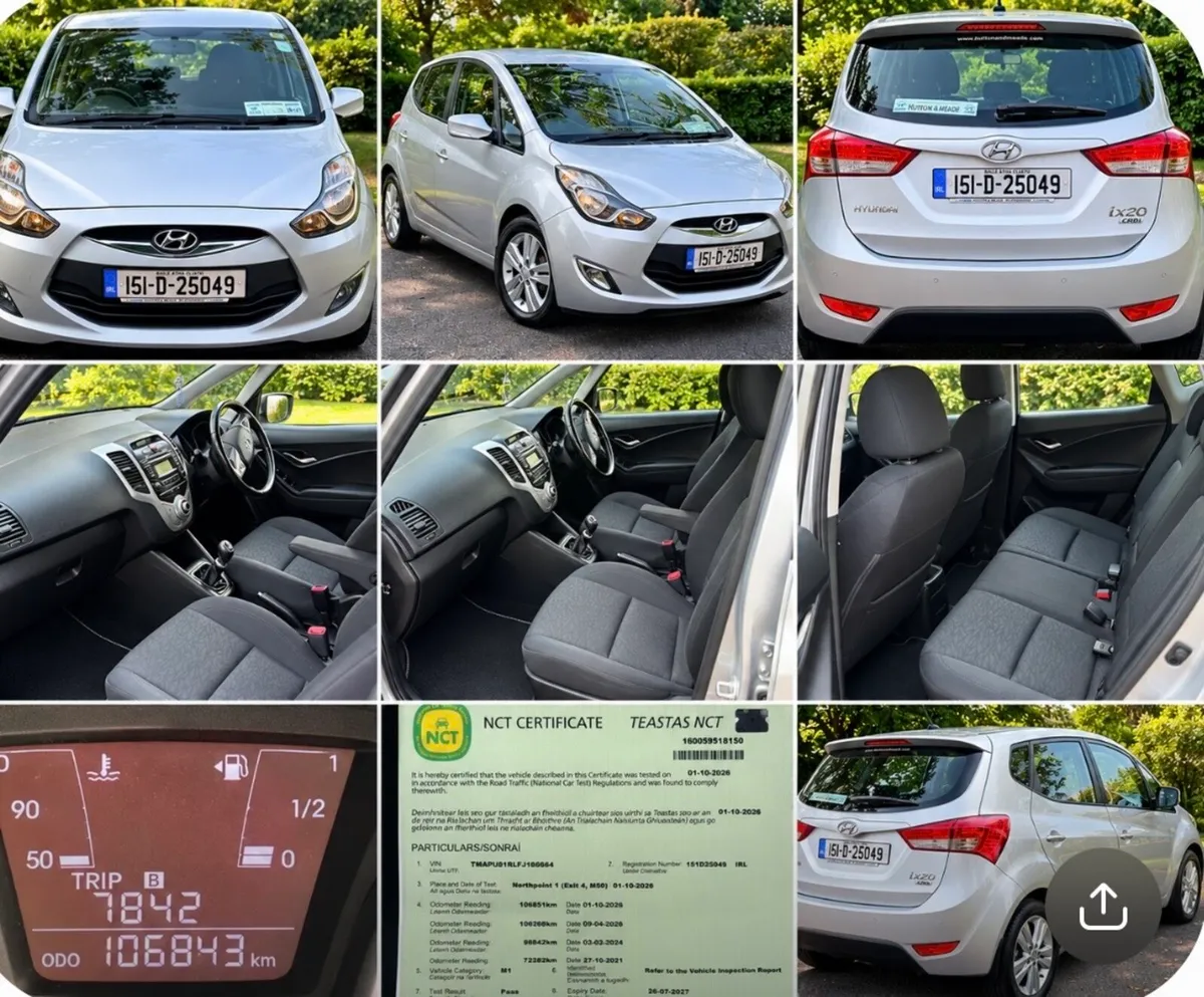 Hyundai IX20 1.4 Diesel LOW MILEAGE - Image 1