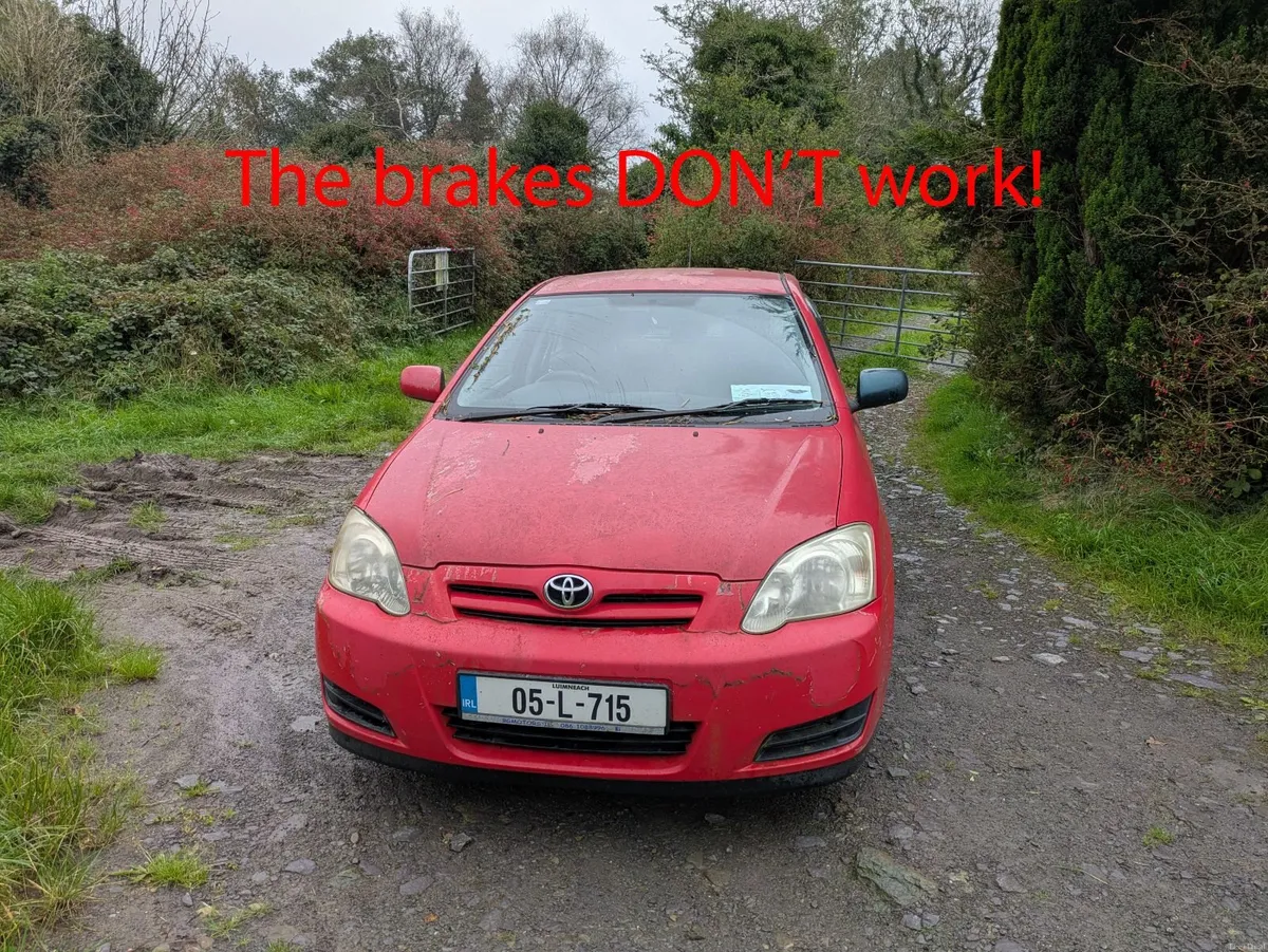 2005 Toyota Corolla, 1.4 petrol, READ ad! NCT 05/2 - Image 2