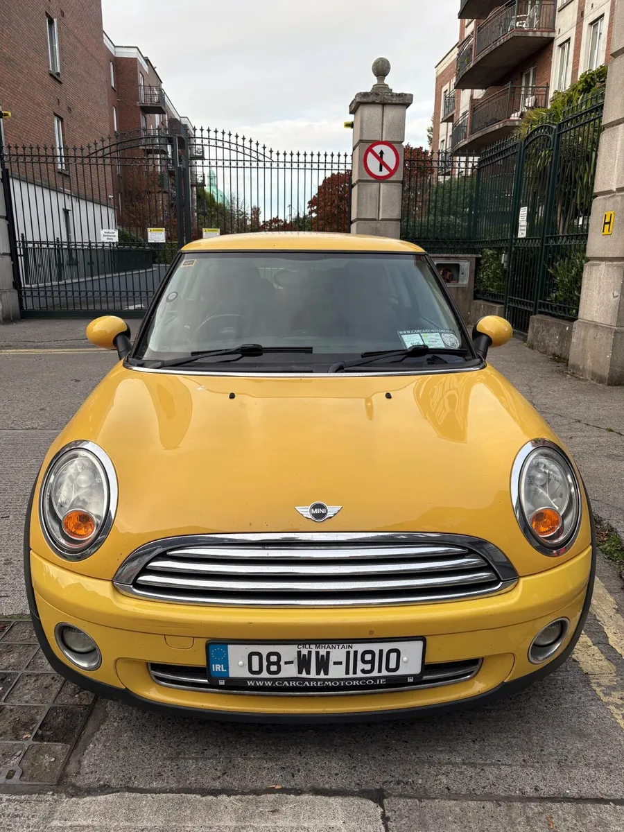 Mini Cooper 2008 - NCT 07/27 - Image 1