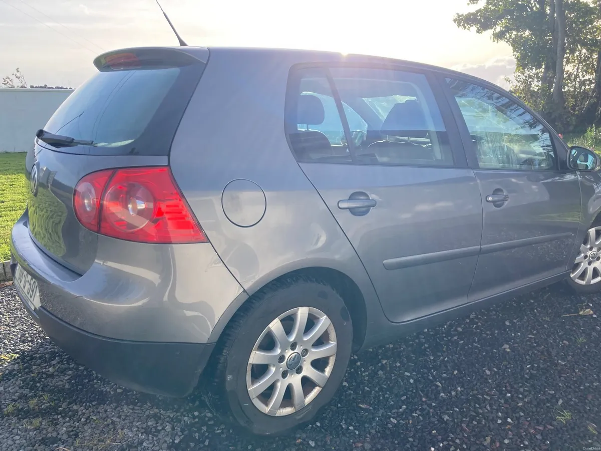 VW Golf 2008 tax + nct Jan 27, 3/4 tank petrol. - Image 2