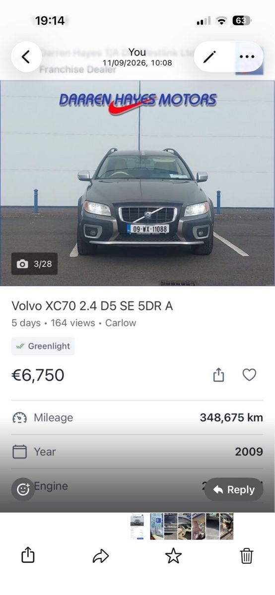 2009 Volvo XC70