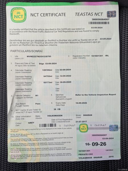 Volkswagen Sharan 7 SEATER 342772333