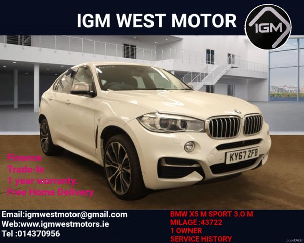 BMW X6 3.0D M SPORT 2017 344606281