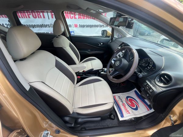 Nissan Note white leather interior 2017 352838851