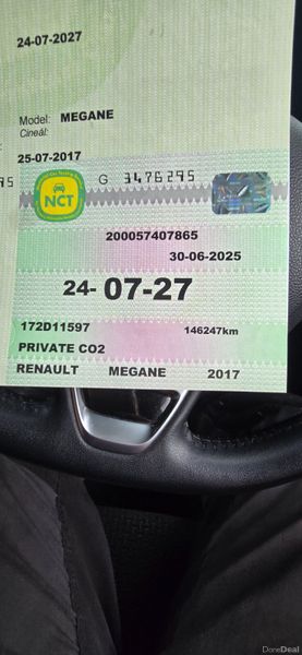 Renault Megane. NCT 07-27 359387551