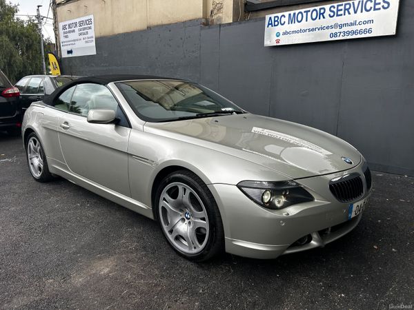 2004 BMW 645i CABRIO AUTO LOW KMS 361401100