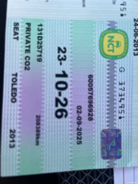 SEAT Toledo 2013 (NCT 10/26,TAX 12/25) 366038851