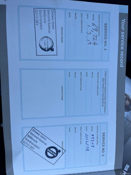 Volvo V60 2016( NCT02/27) 371896989