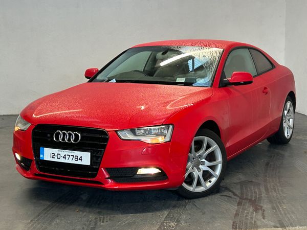 12 AUDI A5 COUPE 1.8TFSI 170 SE = GREY LEATHER = 373428747